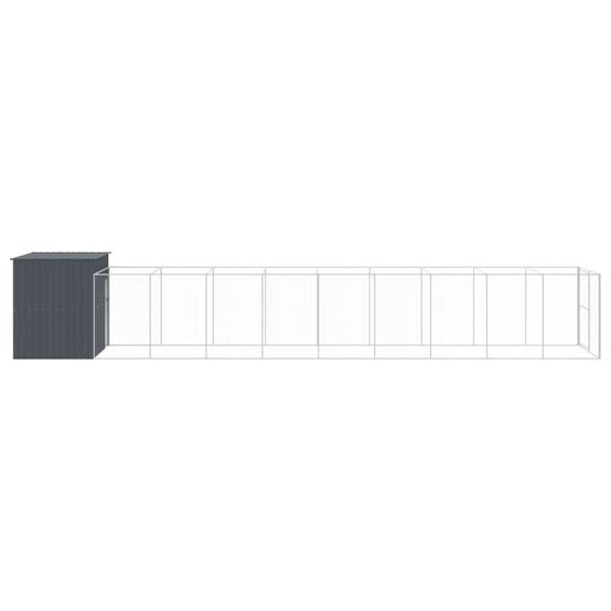 Niche plastique acier anthracite 214 x 1.069 x 181 cm - Prolenta premium p3534.6 - Image 4