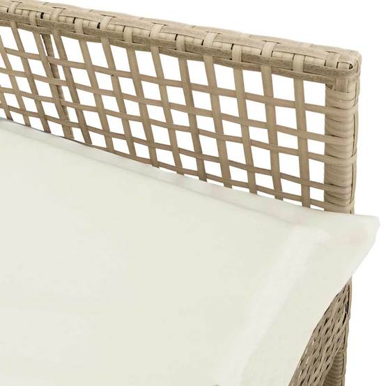 PANGIVO - Chaise de jardin polyrotin beige 55 x 53 x 85 cm (2 pcs), Poids :10.68kg - PANGIVO - Image 9
