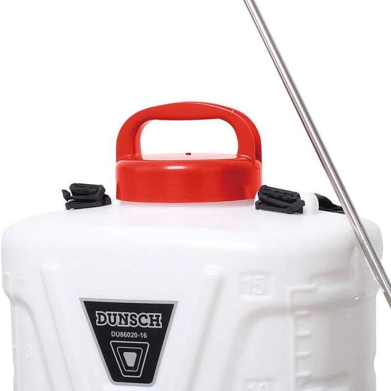 Pack pulvérisateur électrique 20 volts 16 litres à dos batterie 2Ah chargeur DUNSCH DU86020-16 - Image 3