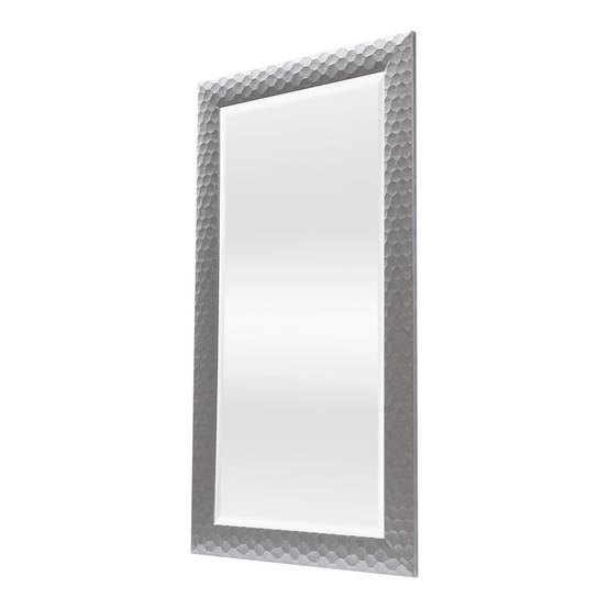 Miroir mural ocre rectangulaire 114 x 64 cm argenté - Image 1