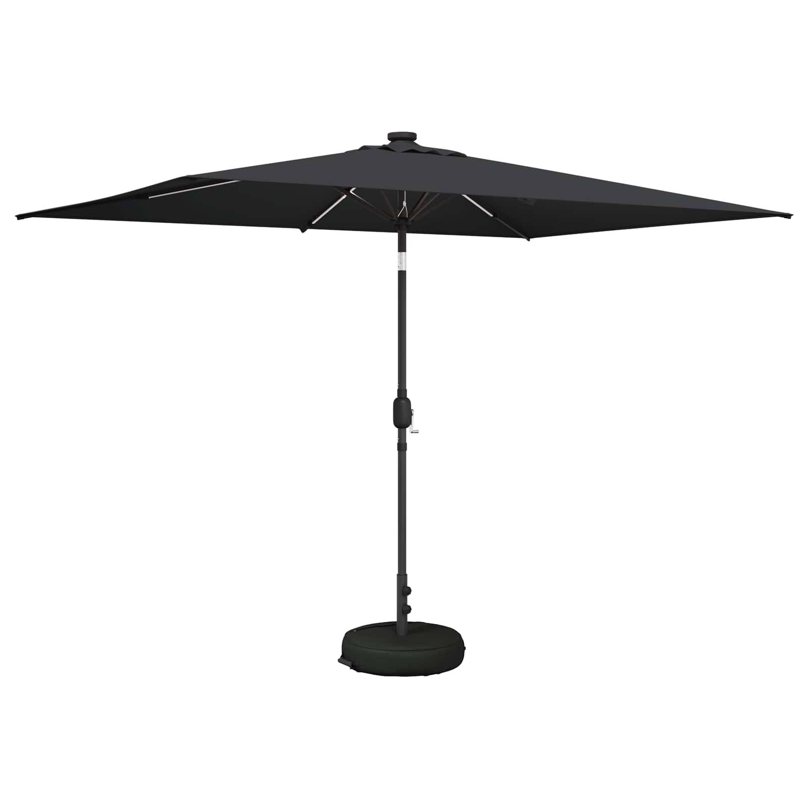 PANGIVO - Parasol de jardin polyester anthracite 290 x 190 x 235 cm - PANGIVO - Image 2