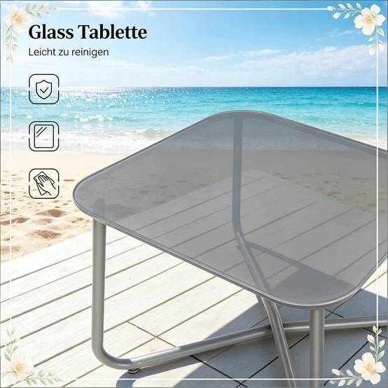 Set gris compact – résistant UV, parfait pour petits espaces - Image 7