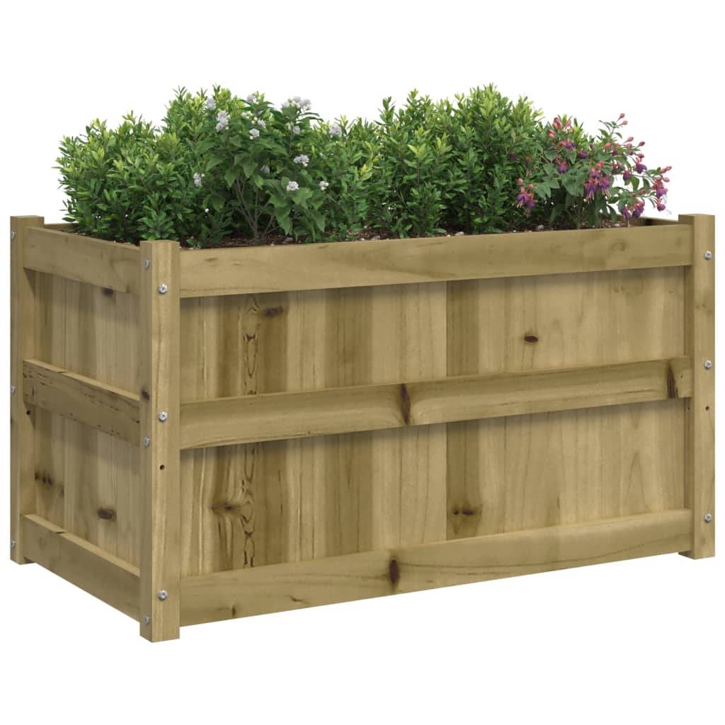 PANGIVO - Jardinières bois de pin imprégné 90 x 50 x 50 cm - PANGIVO - Image 4