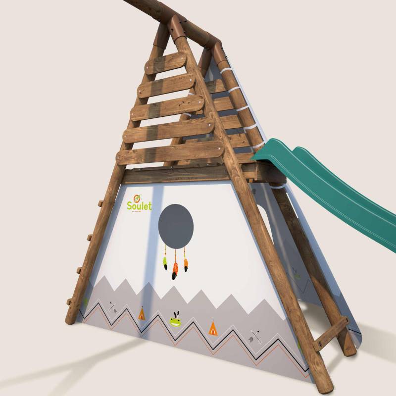 Soulet - Tipi enfant pour portique bois 2,22 m et 2,24 m - Image 9
