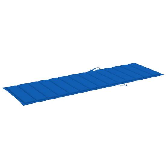 Chaise longue | Transat | Bain de soleil de jardin avec table et coussin Pin imprégné - Image 3
