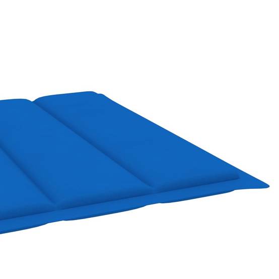 Chaise longue | Transat | Bain de soleil de jardin avec table et coussin Pin imprégné - Image 5