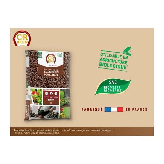 Or Brun - Pouzzolane Uab 6 Litres / Nc - Or Brun - Image 3