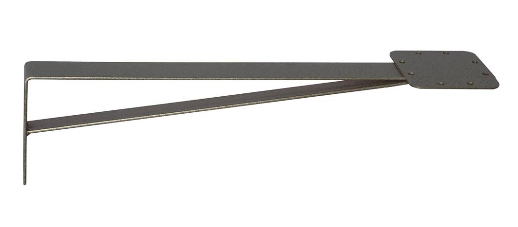 Louis Moulin - Equerre de fixation pour girouette - 60 cm - Acier époxy - Louis Moulin - Image 1