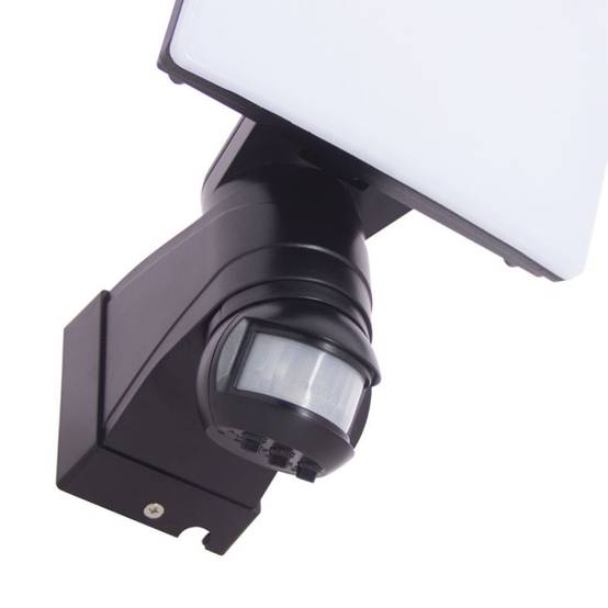 Xanlite - Projecteur mural noir LED IP44 30W avec détecteur de mouvement, 3000 Lumens - PR30WMDV24 - Image 4