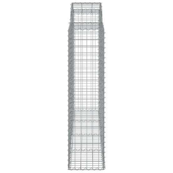 Vidaxl - Paniers à gabions arqués 5 pcs 200x50x160/180 cm Fer galvanisé vidaXL 3146386 - Image 6