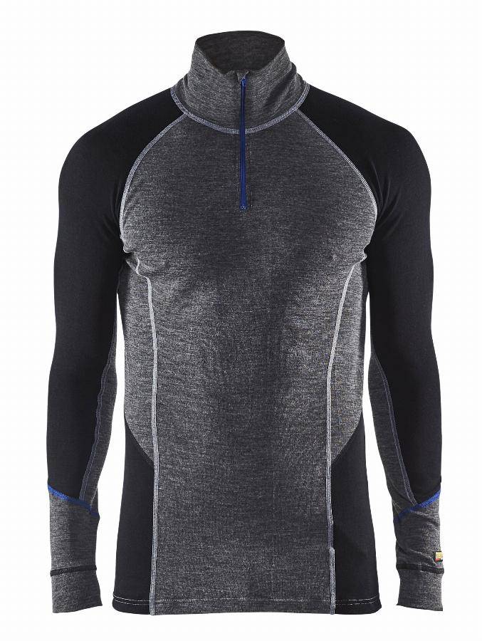 Haut de sous-vêtement col zippé - BLAKLADER - Warm T.XS 489917329699-XS - Image 1