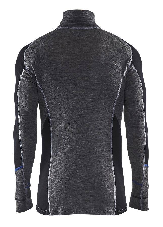 Haut de sous-vêtement col zippé - BLAKLADER - Warm T.XS 489917329699-XS - Image 2