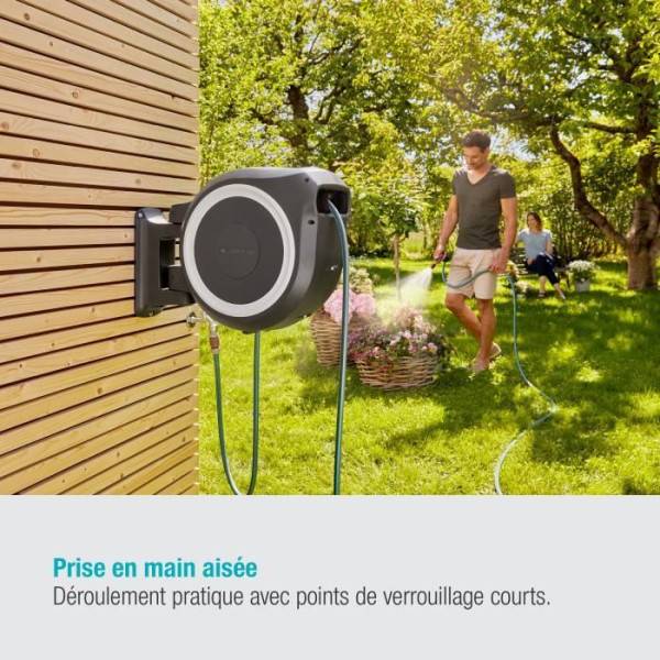 Gardena - Dévidoir automatique mural RollUp XL 35 m Gardena - Image 5