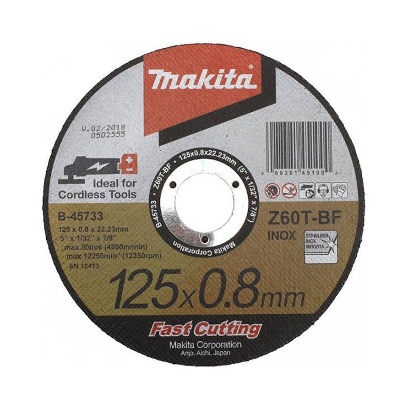 Makita - Disque à tronçonner métal et inox pour meuleuses à batterie MAKITA E-22953 Makita