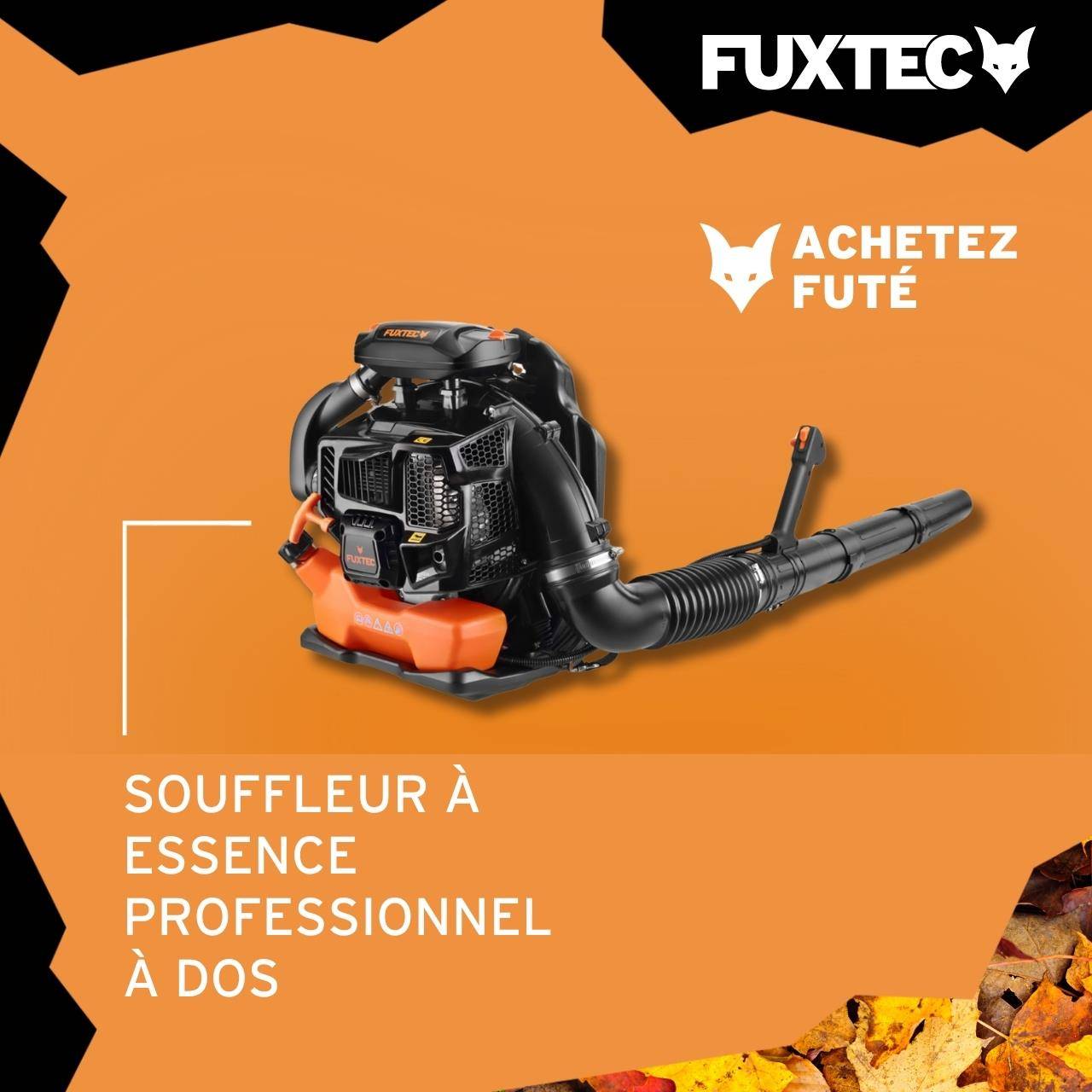 FUXTEC - Souffleur thermique PRO - FUXTEC FX-LBP165T - à dos 65cm3 334 km/h - Image 2
