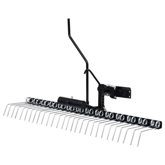 PANGIVO - Scarificateur pour tondeuse autoportée acier galvanisé noir 109 x 57.5 x 67 cm - PANGIVO - Image 2