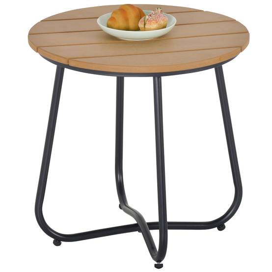 PANGIVO - Table basse de jardin acier marron 49 x 49 x 48 cm - PANGIVO - Image 2