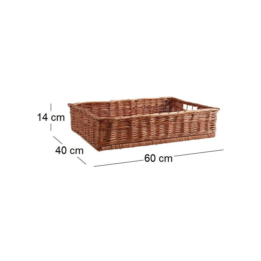 Aubry Gaspard - Panier ouvreuse cinéma en osier Panier seul - Image 3