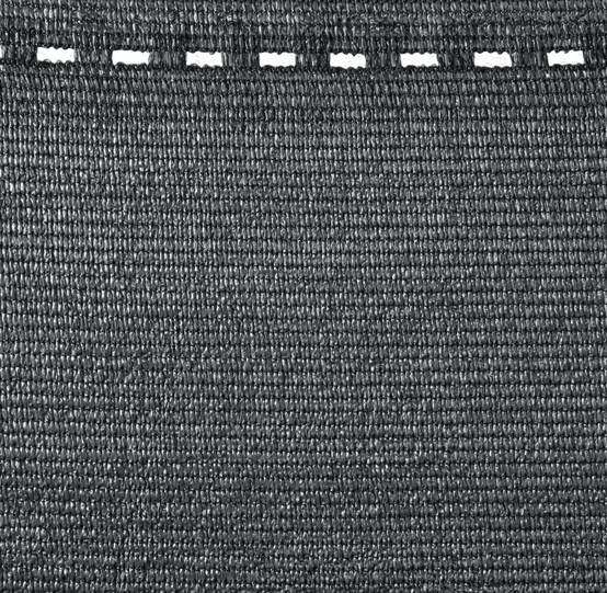 Nortène - TOTALTEX Brise vue PE tissé 95% avec boutonnière Gris 2x10m - Image 2
