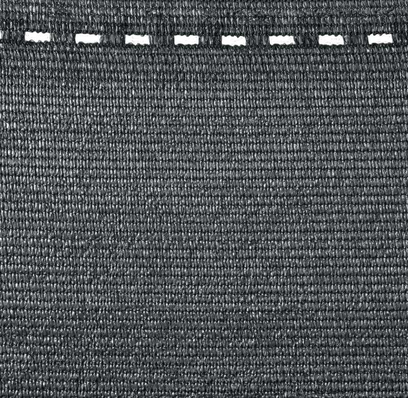 Nortène - TOTALTEX  Brise vue PE tissé 95% avec boutonnière Gris 2x10m - Image 2