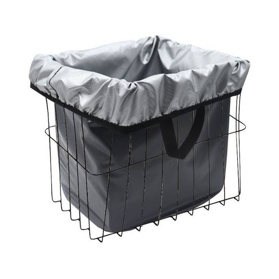 IntiMeg - Housse salon de jardin--Housse de panier de vélo noire, protection contre la neige, imperméable, anti-poussière, légère IntiMeg - Image 3