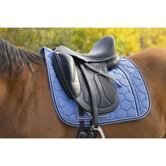 Tapis de selle EQUITHEME « Ligne" - Bleu - Image 2