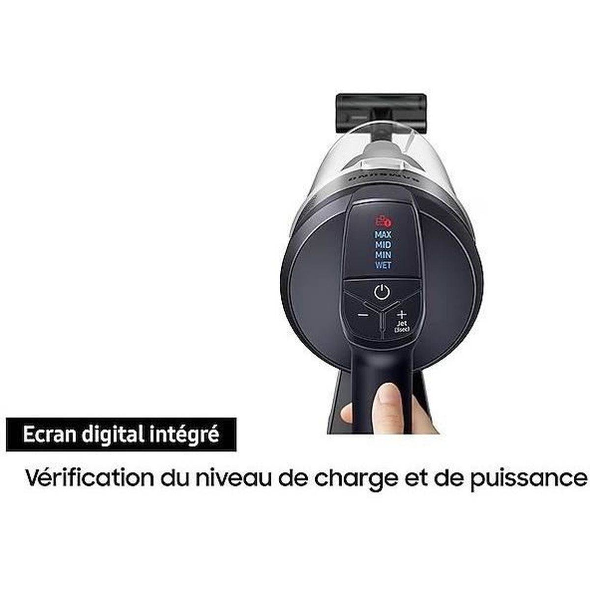 Aspirateur balai sans fil 2 en 1 Jet 75E Turbo 200 AW, multi-cyclone, jusqu’à 60 min - Samsung - Image 6