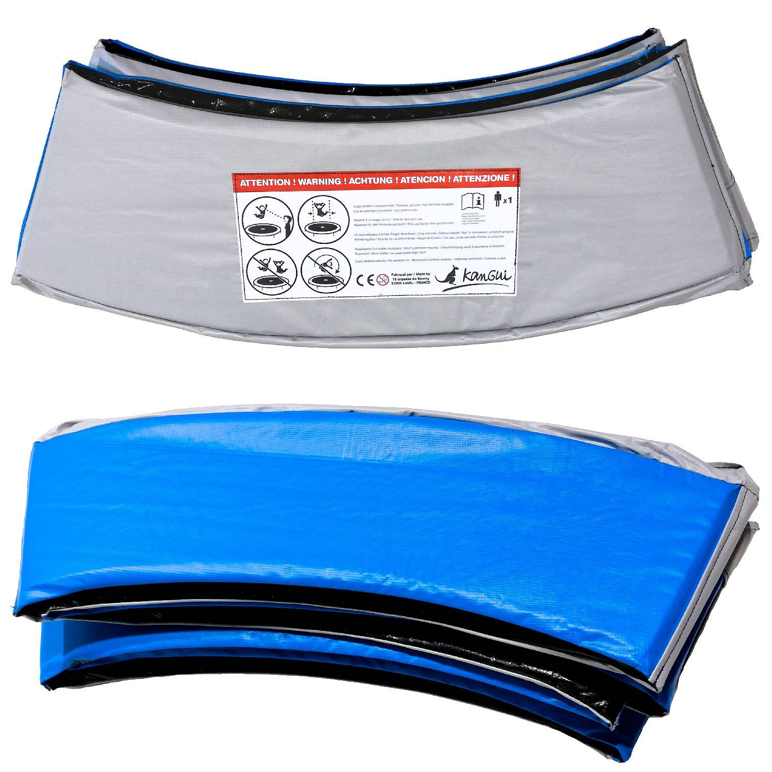 Kangui - Coussin PVC de protection pour trampoline Ø 250 cm Kangui - Image 1