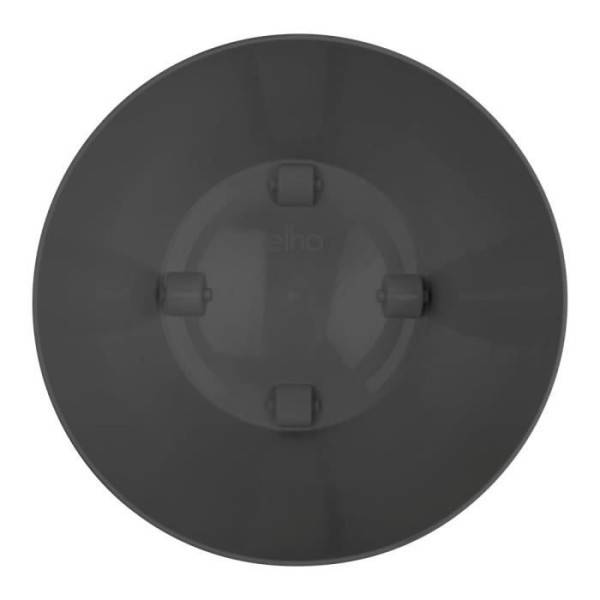 Elho - Elho Brussels Pot De Fleurs Rond Roues 47 - Noir - ø 47 X H 44 Cm - Intérieur - 100% Recyclé - Image 4