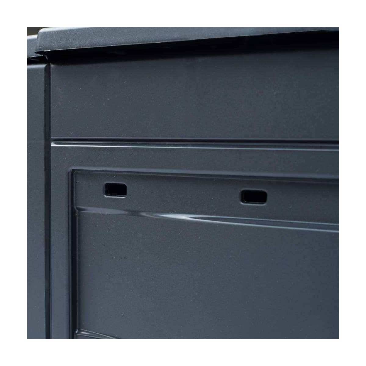 Composteur de jardin 260 Litres Noir Dim 60 x 60 x 73 cm Déchets divers TOOMAX - Image 5