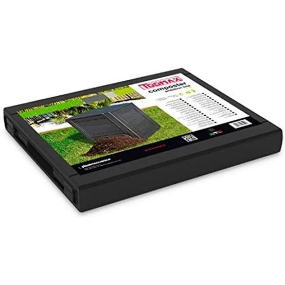 Composteur de jardin 260 Litres Noir Dim 60 x 60 x 73 cm Déchets divers TOOMAX - Image 4