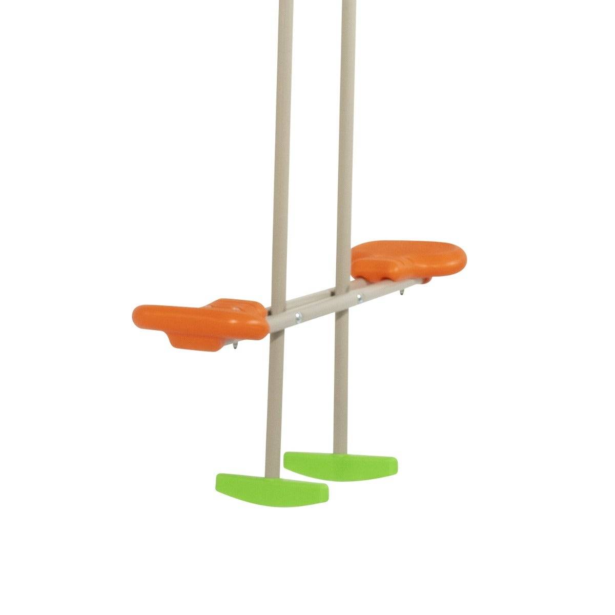 Station de jeux bois 2,30 m Topwood YAKI VERT - 6 enfants - Image 4