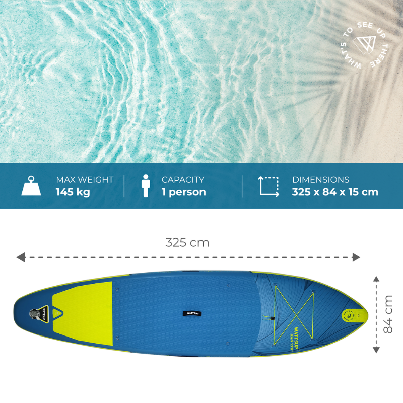 Paddle gonflable WattSup Sar 10'8" - Image 9