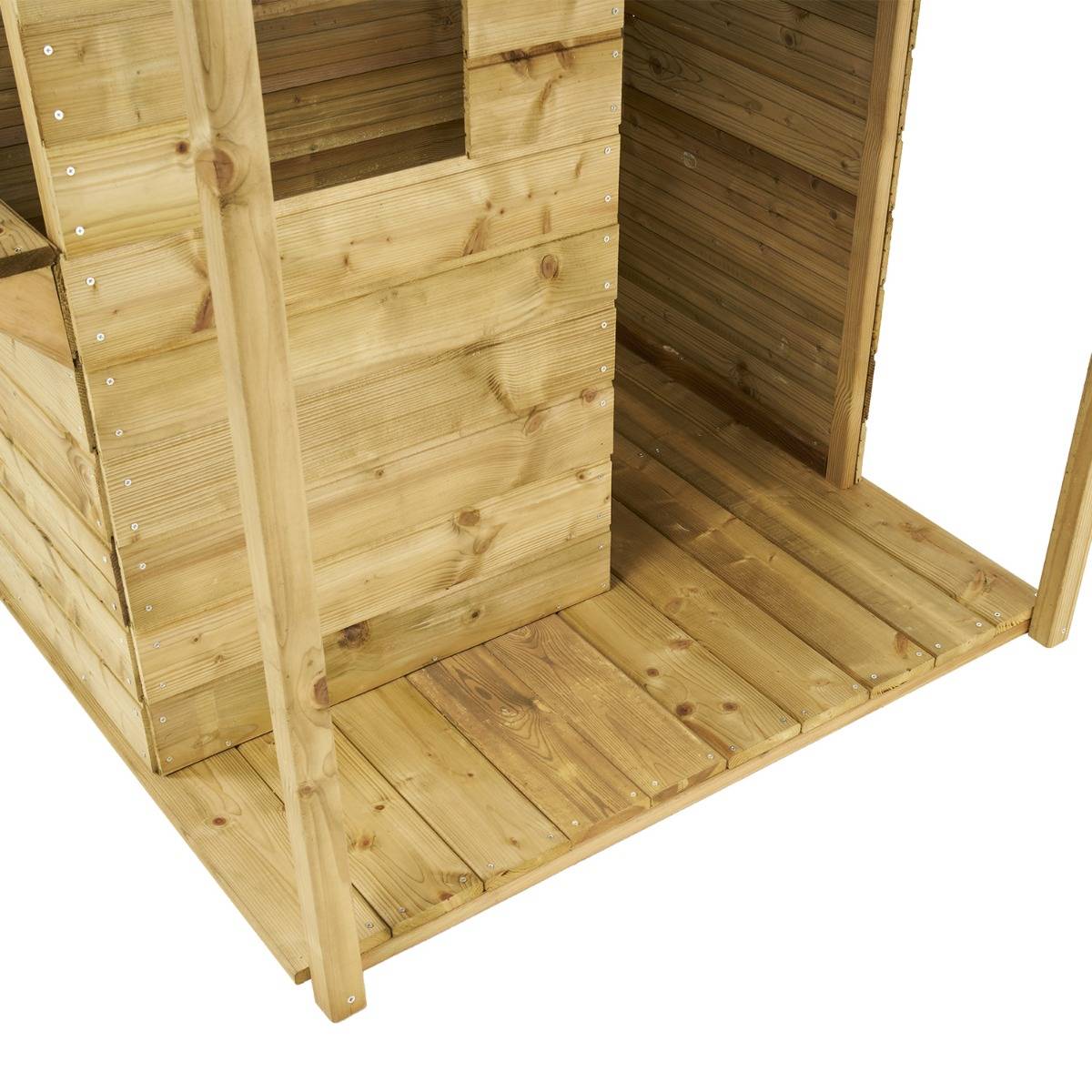 Kangui - Maisonnette bois cabane enfant extérieur - Toit étanche - Comptoir - Préau COSI Kangui - Image 7