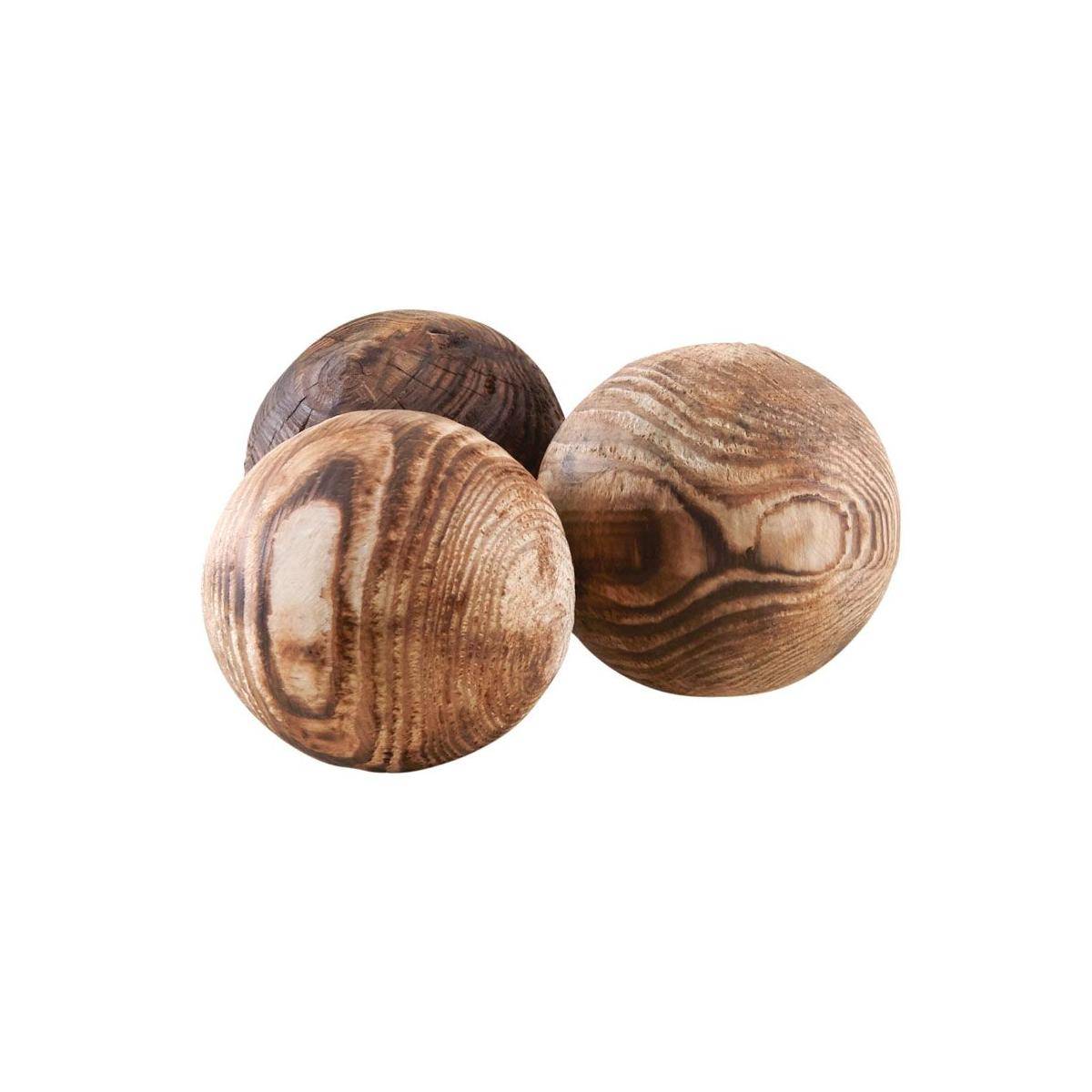 Aubry Gaspard - Boules en arbre à soie (lot de 3)