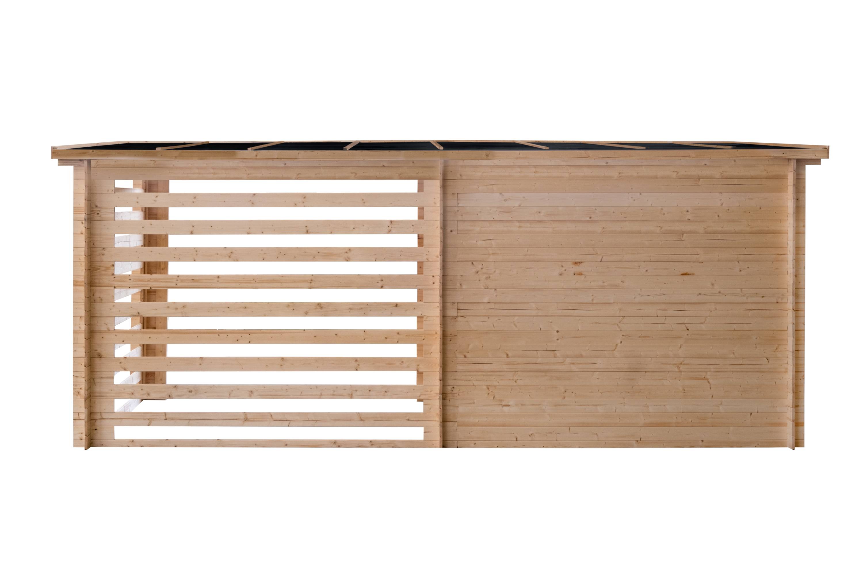 0 - Abri de jardin double espace, 10.5m², 4790 x 2200, ep 19mm, INT046 /GARTFLEX - Image 4
