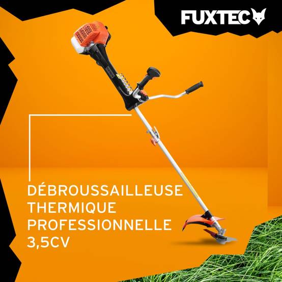 FUXTEC - Débroussailleuse thermique pro 62 cm³ 3,5 CV anti-vibrations usage intensif – Fuxtec - Image 2