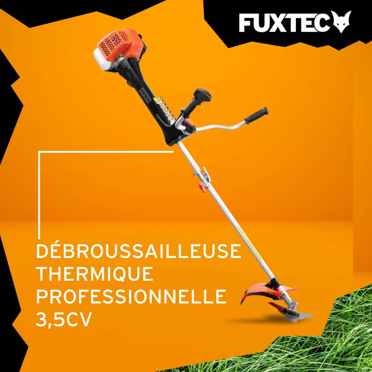 FUXTEC - Débroussailleuse thermique pro 62 cm³ 3,5 CV anti-vibrations usage intensif – Fuxtec - Image 2