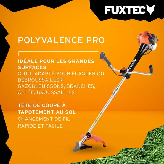 FUXTEC - Débroussailleuse thermique pro 62 cm³ 3,5 CV anti-vibrations usage intensif – Fuxtec - Image 5