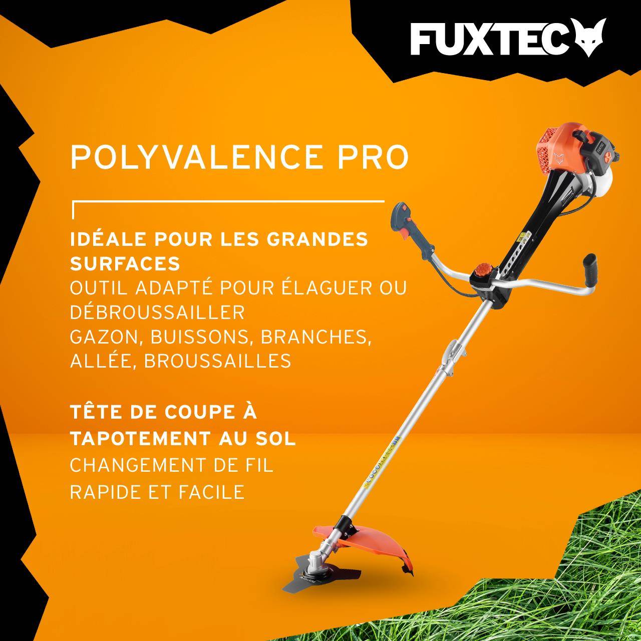 FUXTEC - Débroussailleuse thermique pro 62 cm³ 3,5 CV anti-vibrations usage intensif – Fuxtec - Image 5