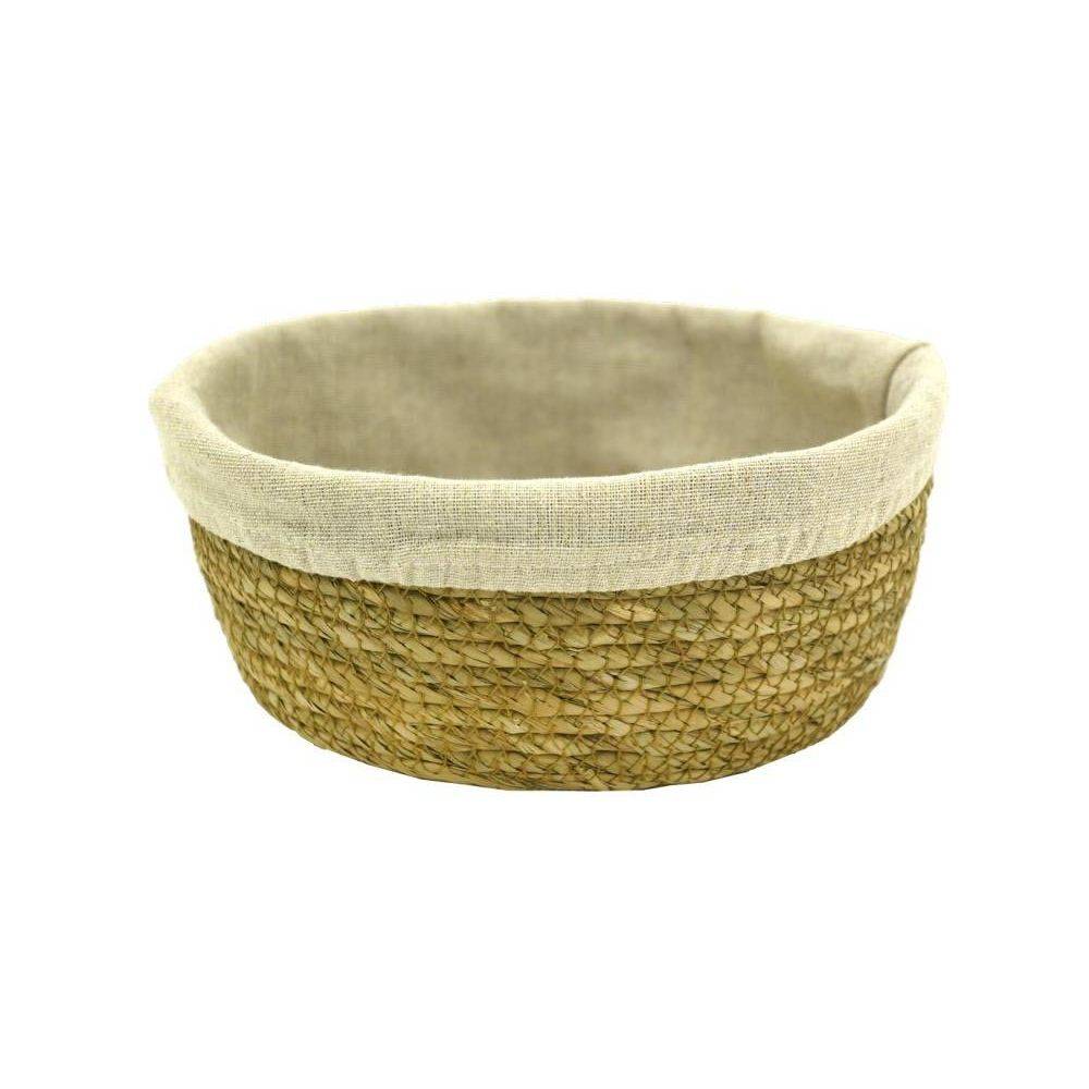 Aubry Gaspard - Corbeille en jonc naturel et jute (Lot de 3) - Image 2