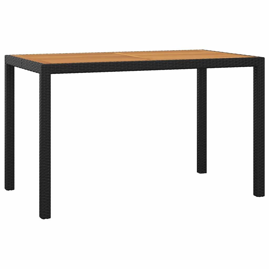 Vidaxl - Ensemble à dîner de jardin avec coussins 3 pcs-Salons de jardin poly rotin noir 151836 - Image 5