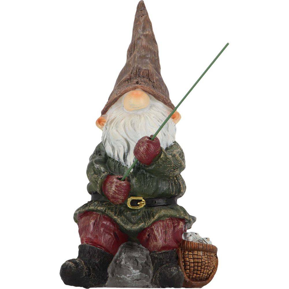 Esschert Design - Nain de jardin pêcheur en résine 25 cm - Image 4