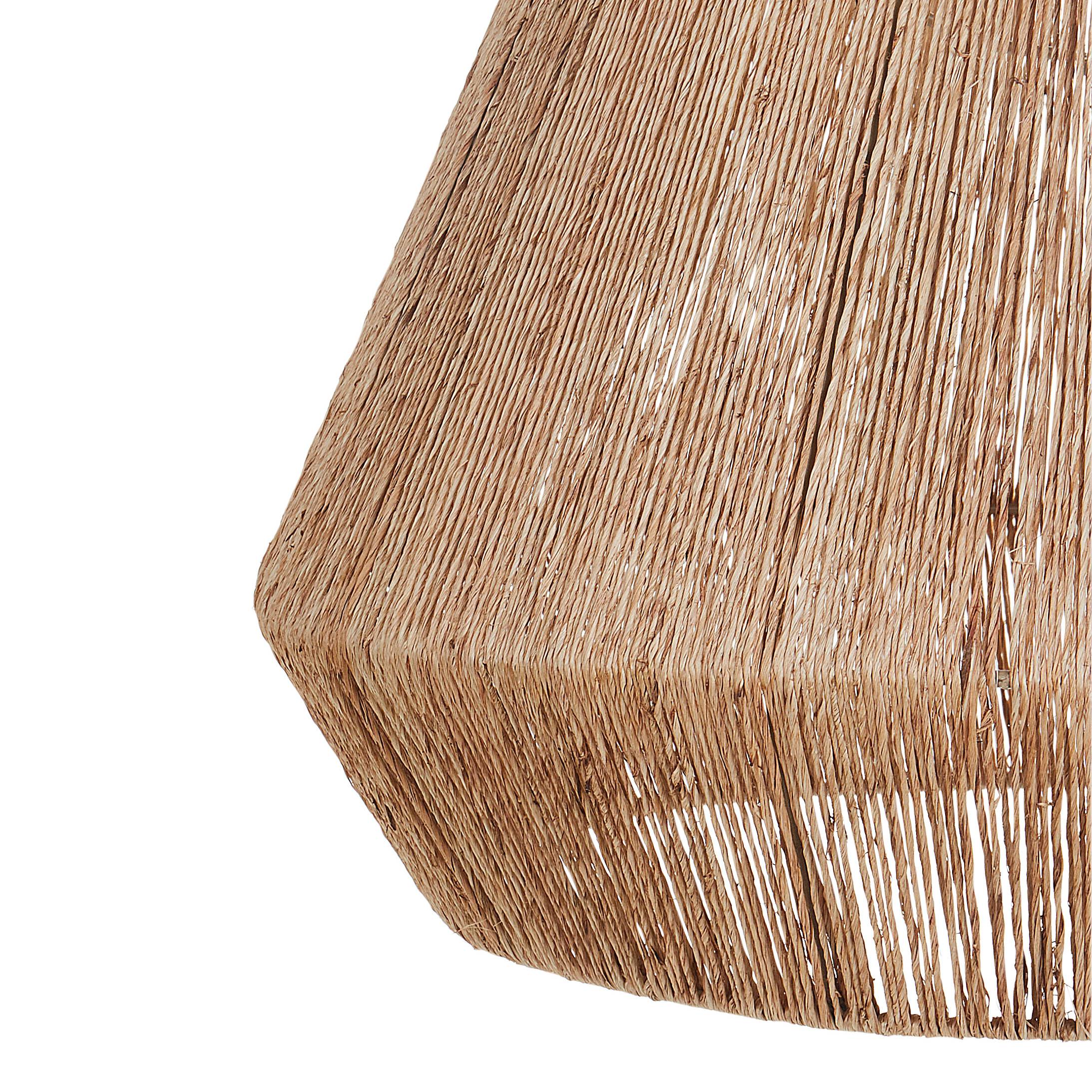 Beliani - Lampe suspension Jute Naturel BIRAU - Beliani - Image 6