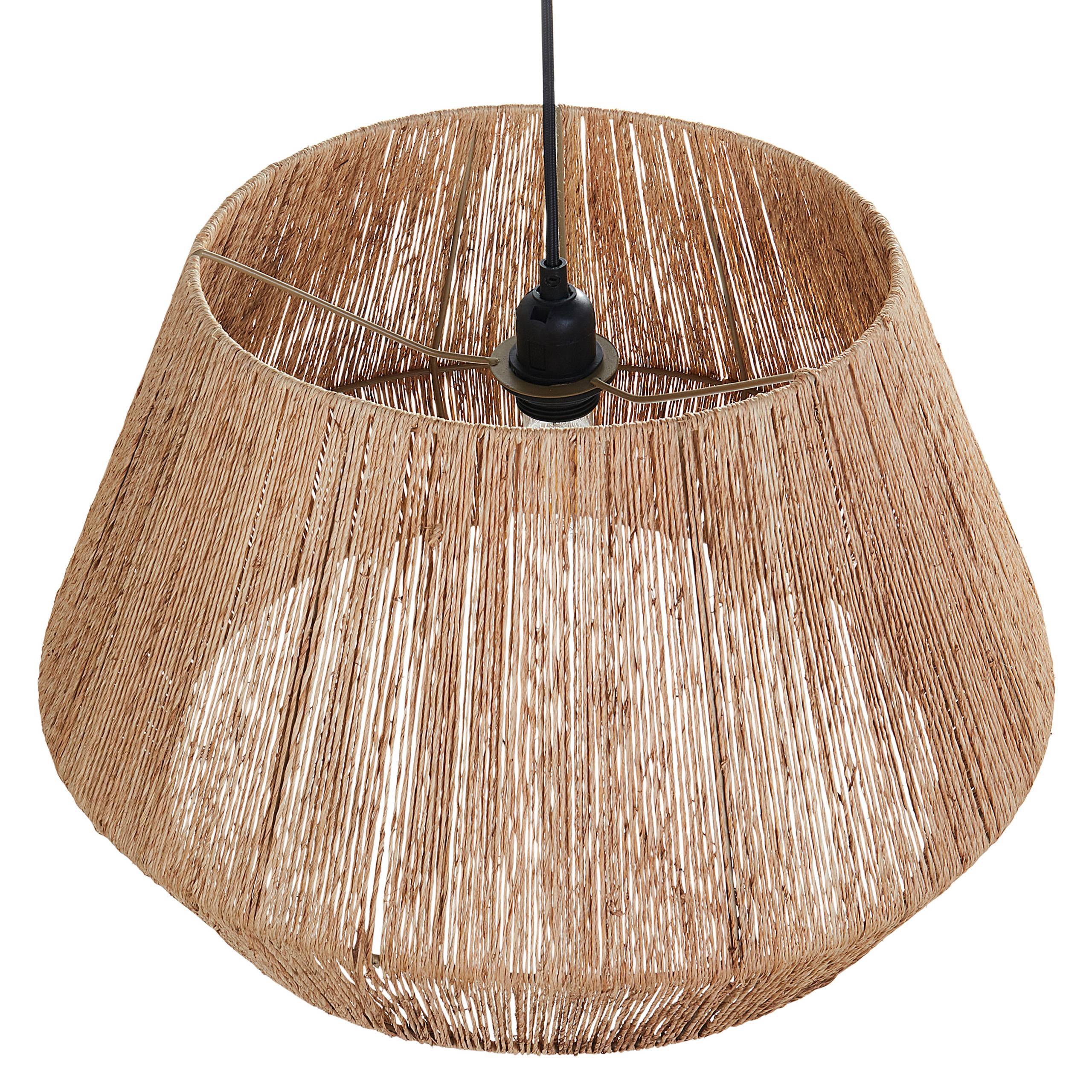 Beliani - Lampe suspension Jute Naturel BIRAU - Beliani - Image 5