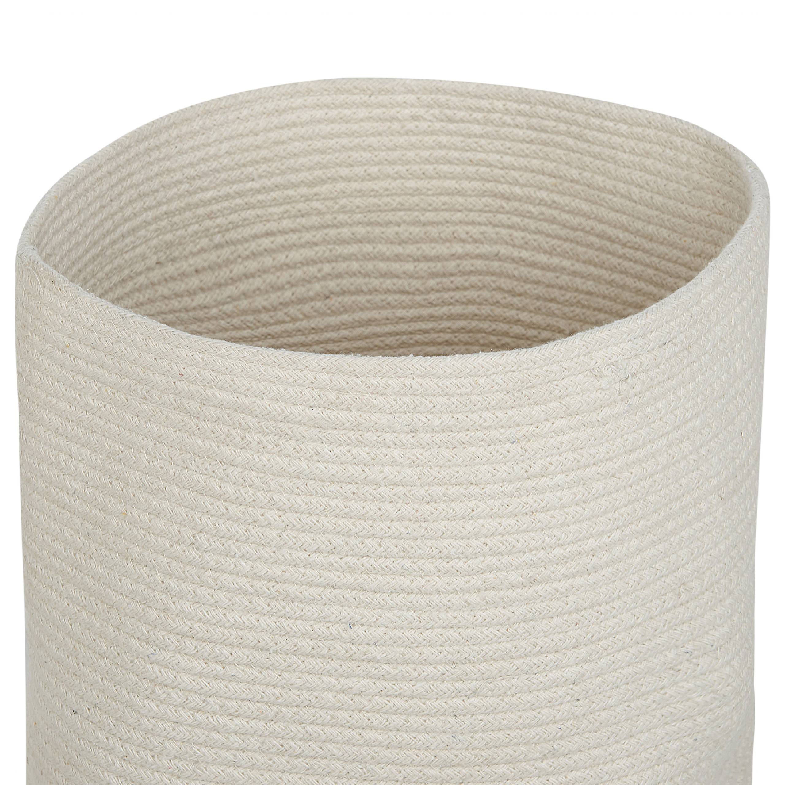 Beliani - Corbeille Coton Blanc cassé SILOPI - Beliani - Image 6
