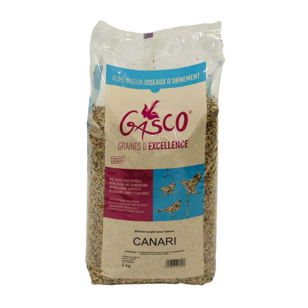 Gasco - Gasco - Graines pour Canari 5 Kg oiseaux - Image 1
