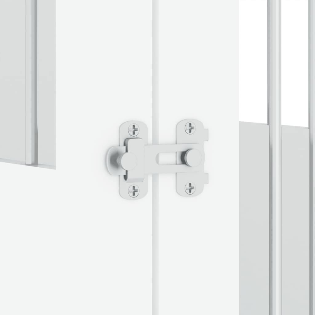 Vidaxl - Meuble de cage pour chiens blanc 64,5x80x71cm bois d'ingénierie vidaXL 838330 - Image 4