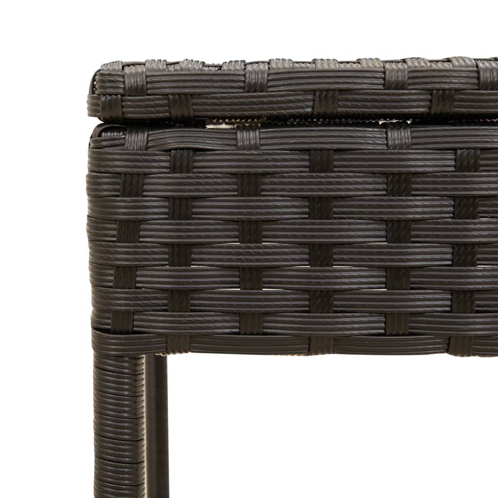 ComfortXL - Duo Transats Résine Noire avec Auvent Pare-Soleil Table Basse et Coussins Écru – ComfortXL Outdoor Living - Image 9