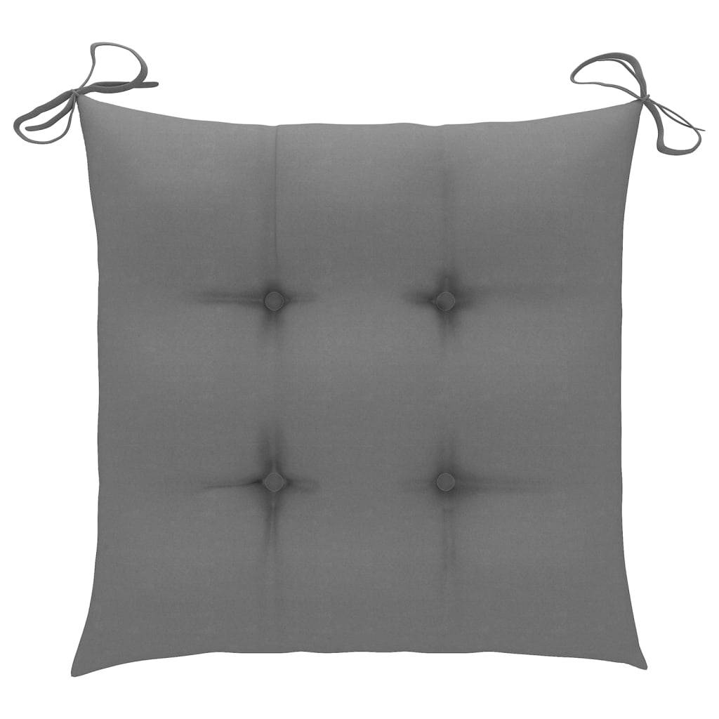 Prolenta Premium - Lot de 8 Chaise bois composite  Louan Gris 56 X 58 X 88 cm  - P87209G - Image 5